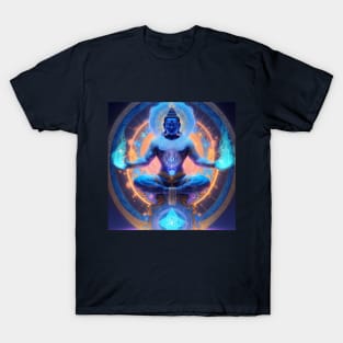 The Highest Level Of Meditation - AI Art T-Shirt